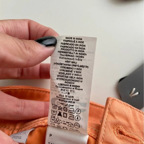 NWT G-Star Lynn Skinny in Orange size 26 - Picture 9 of 11